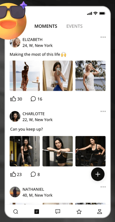 App Moments Feature
